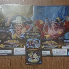 ワンピース 一番くじ トレジャークルーズ クリアファイル ラバマス