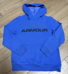 UNDER ARMOUR プルオーバーパーカー ブルー