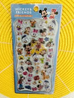 [正規品]ディズニー ミッキー＆フレンズ プチドロップシール