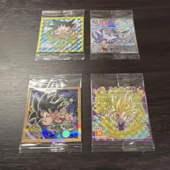 ドラゴンボール 超戦士シールウエハース 4枚セット