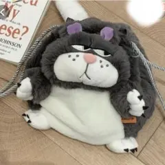ルシファー　タオル　巾着　キーチェーン　シンデレラ　猫　新品 ルシファー タオル 巾着 キーチェーン シンデレラ 猫 新品 2025