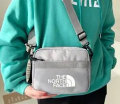 新品 THE NORTH FACE ショルダーバッグ グレー ノースフェイス