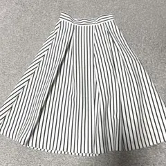 【レディース GU ストライプスカート】Sサイズ