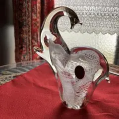 Murano ムラーノガラス 猫 オブジェ【1535】 - メルカリ