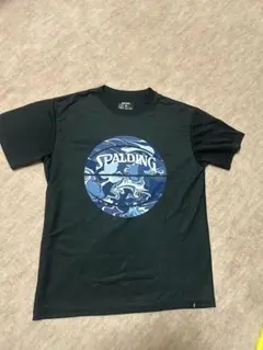 SPALDING Tシャツ ネイビー Sサイズ