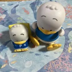 アヒルのペックルくんのフィギュア2個セット