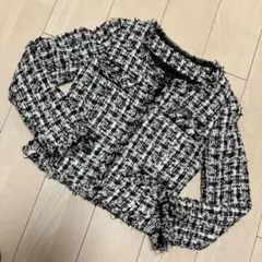 Coup de Chance ノーカラージャケット 38