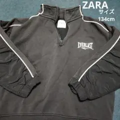 ZARA × EVERLAST ハーフジップ トレーナー 134cm