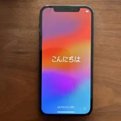 【送料無料】iPhone 12 ブラック 本体 背面傷あり