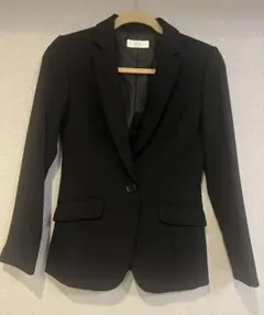 ウール調　テーラードジャケット　セットアップ