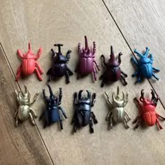 カブトムシ クワガタ フィギュア 10体セット