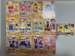 アイカツカードポップ13枚セット　一ノ瀬かえで有栖川おとめ　冴草きい　音城セイラ