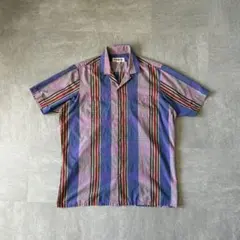 90s McGREGOR Open Collar Stripe Shirtのサムネイル