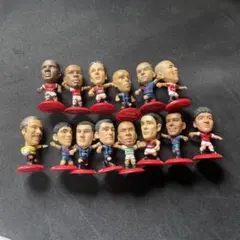 サッカー選手 ミニチュアフィギュア色々 15体セット コカコーラ - メルカリ