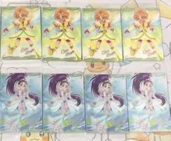 プリキュアカードウエハース　8 キュアブライト　キュアウィンディ