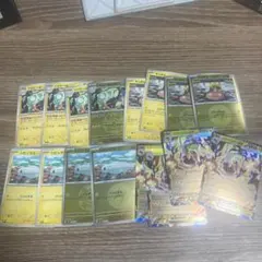 メガシビルドンex シビシラス シビビール マッギョ各4枚　ミラー有り　まとめ