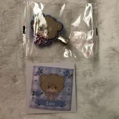 mikko illustrations ヘアクリップ ラテ