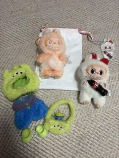 ラブブ　2体&コスチュームセット