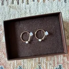 Atelier d'antan パールピアス、リングセット - メルカリ