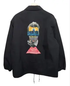 UNDER COVER ロング コーチジャケット 美品 プリント コート UNDER COVER ロング コーチジャケット 美品 プリント コート