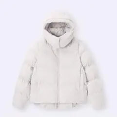 【美品】GU ウォームパデッドブルゾン カラー : NATURAL Ｌ