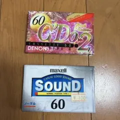 DENON C'D01-60N ノーマル カセットテープ 60分 新品未使用 - メルカリ