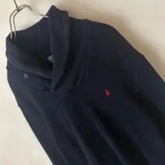 ポロバイラルフローレン　トレーナー　スウェット　ワンポイントロゴ 刺繍　古着女子