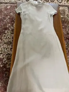 49AV. junko shimada ハイネックワンピース ベージュ 38のサムネイル