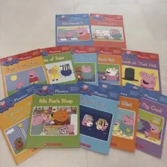 Peppa Pig Phonics 10冊とワークブック2冊セット