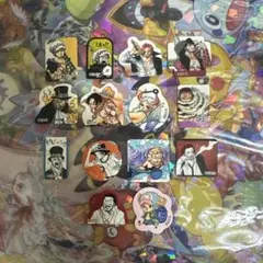 ワンピース　ミニステッカーセット　シャンクス　ロー　サボ　エース　ヤマト