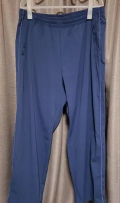 ユニクロ UNIQLO ウルトラストレッチアクティブトラックパンツ ブルー XL