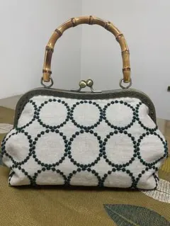 ハンドメイド＊tambourineボストンバッグ　minaperhonen mina perhonen toast bag -tambourine- (2022s/s) - ミナ