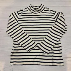 【無印良品】タートルネック カットソー 140cm