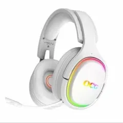 ❤️新品❤️ゲーミングヘッドセットホワイトヘッドホン 音漏れ防止