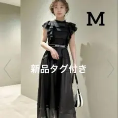 新品　LILY BROWN × MARY QUANT ロゴベルトシアーワンピース