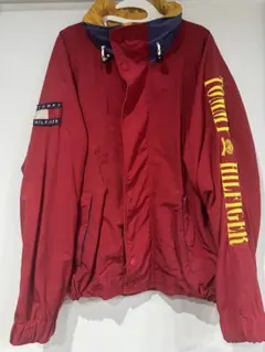 TOMMY HILFIGER フード付きナイロンジャケット M