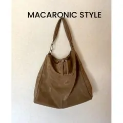 MACARONIC STYLE マカロニックスタイル　大容量　トートバッグ
