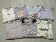 女の子120㎝ロンT 7点セット