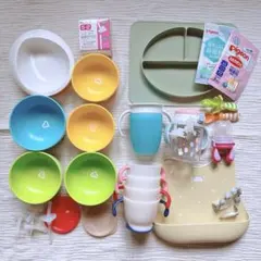 ベビー　食器セット スタイ　マグ　ミッフィー　ディモア　リッチェル　エジソン