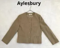 Aylesbury アリスバーリー テーラードジャケット ベージュ 毛85%のサムネイル