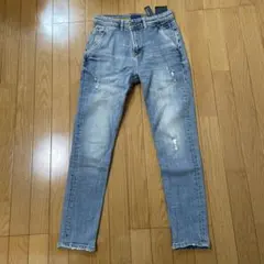 zara 38 ダメージスキニーデニム　EUR38