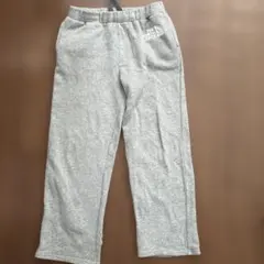 THE NORTH FACE グレー ロングパンツ　破れ補修あり
