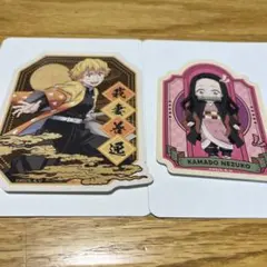 鬼滅の刃トラベルステッカーコレクション　我妻善逸と竈門禰豆子