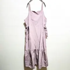 RagOut キャミワンピース ティアード サイズ4L 大きいサイズ 体型カバー