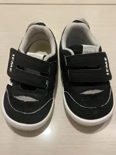 IFME ベビーシューズ ブラック 14.5cm