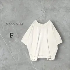 【SHOO-LA-RUE】美品✨リネン混 Ｖネック ドルマン サマーニット Fのサムネイル
