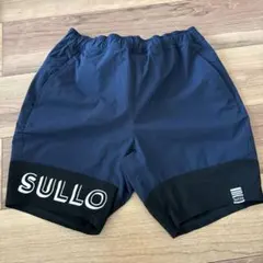 SULLO ハーフパンツ ショートパンツ ネイビー ブラックメンズSサイズのサムネイル