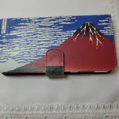 Galaxy S24 ケース 手帳型 凱風快晴 葛飾北斎 スマホケース