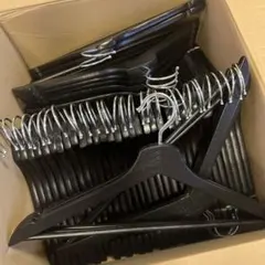 IKEA イケアハンガー BUMERANG ブラック　ハンガーセット　４5本