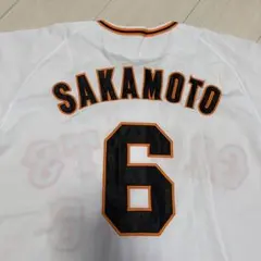 GIANTS ユニフォーム MIZUNO 坂本勇人 #6 Lサイズ